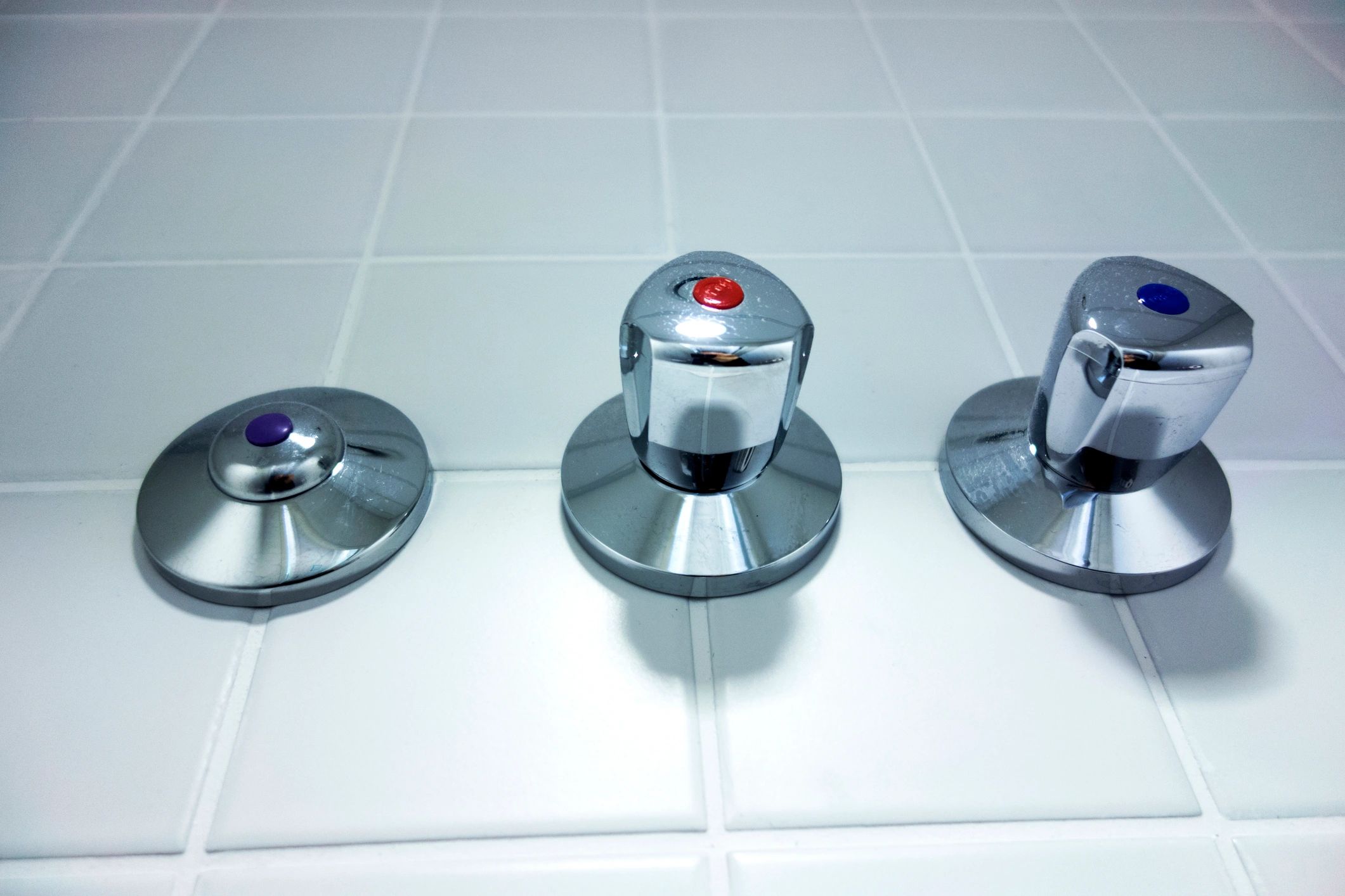 Residential plumbing fixture detail representing water heater replacement work