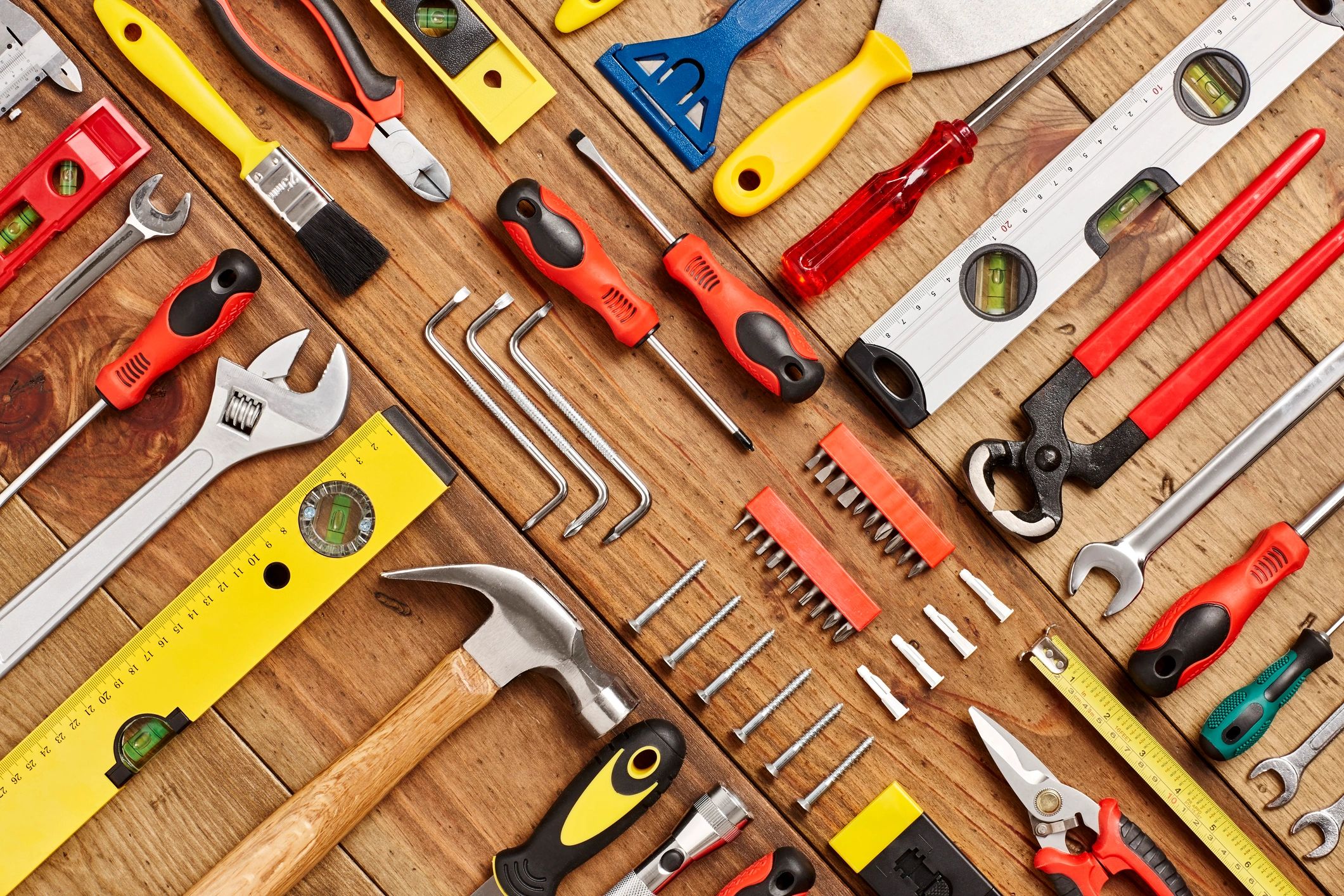 Close view of professional tools representing installation expertise